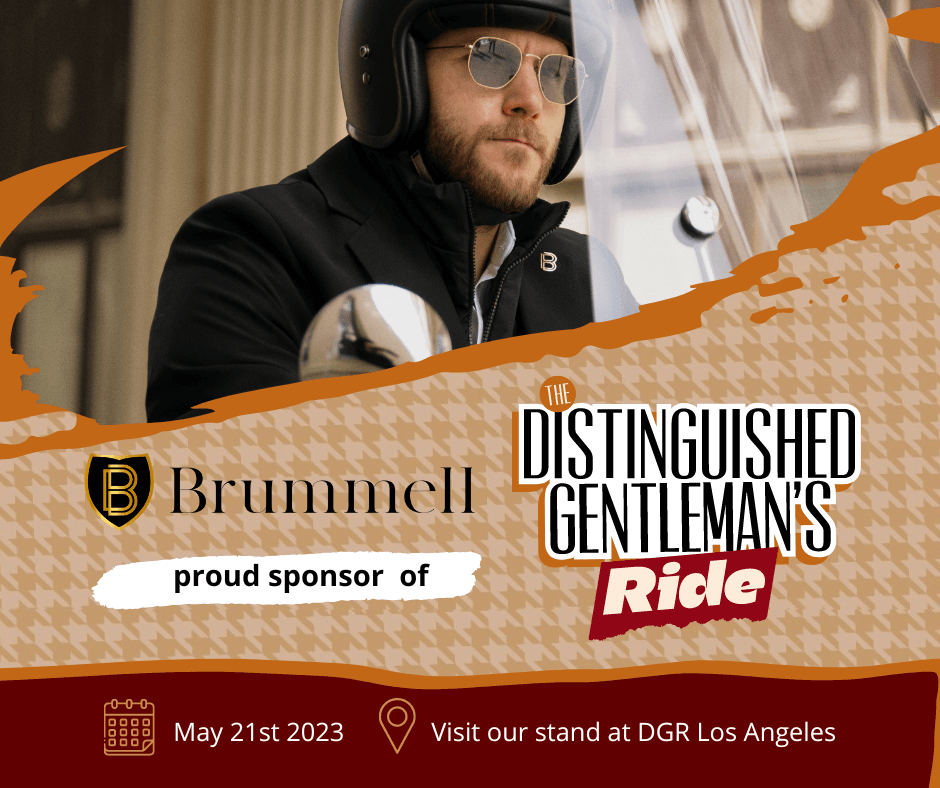 Brummell Proudly Sponsors the Distinguished Gentleman’s Ride in Los Angeles