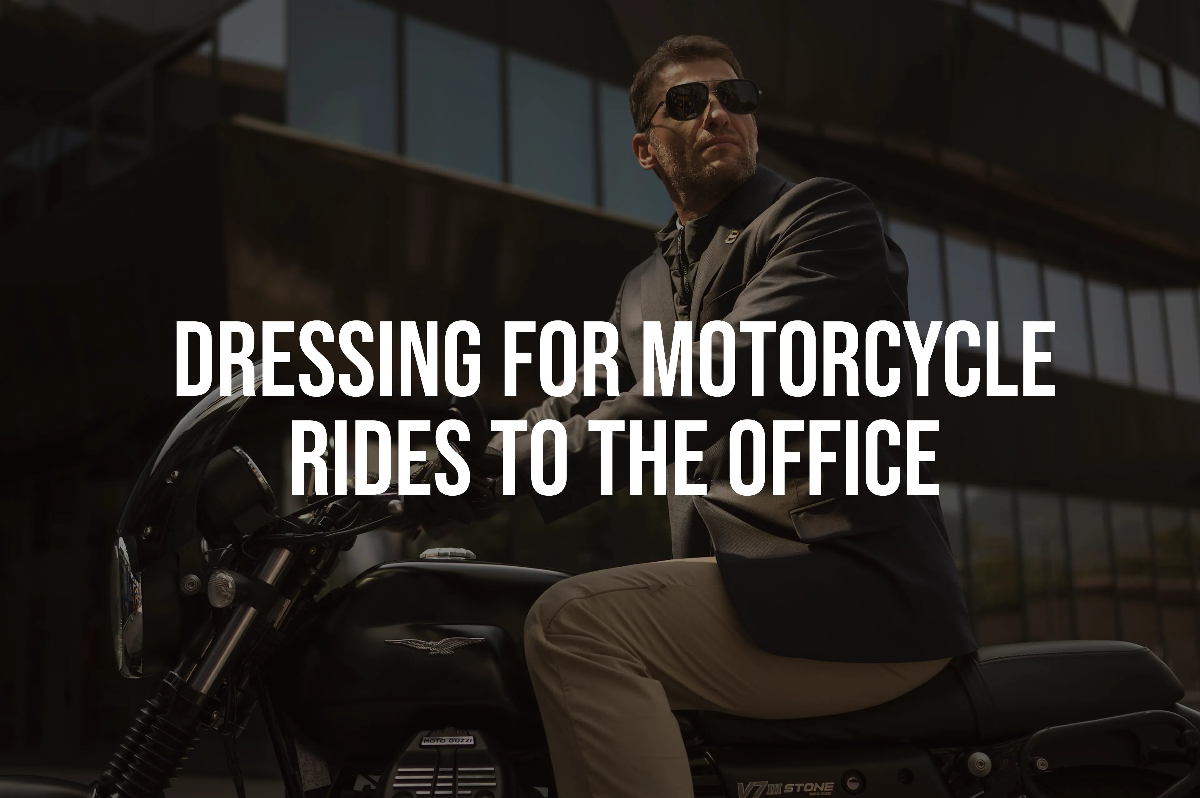 Dressing for Motorcycle Rides to the Office – Brummell