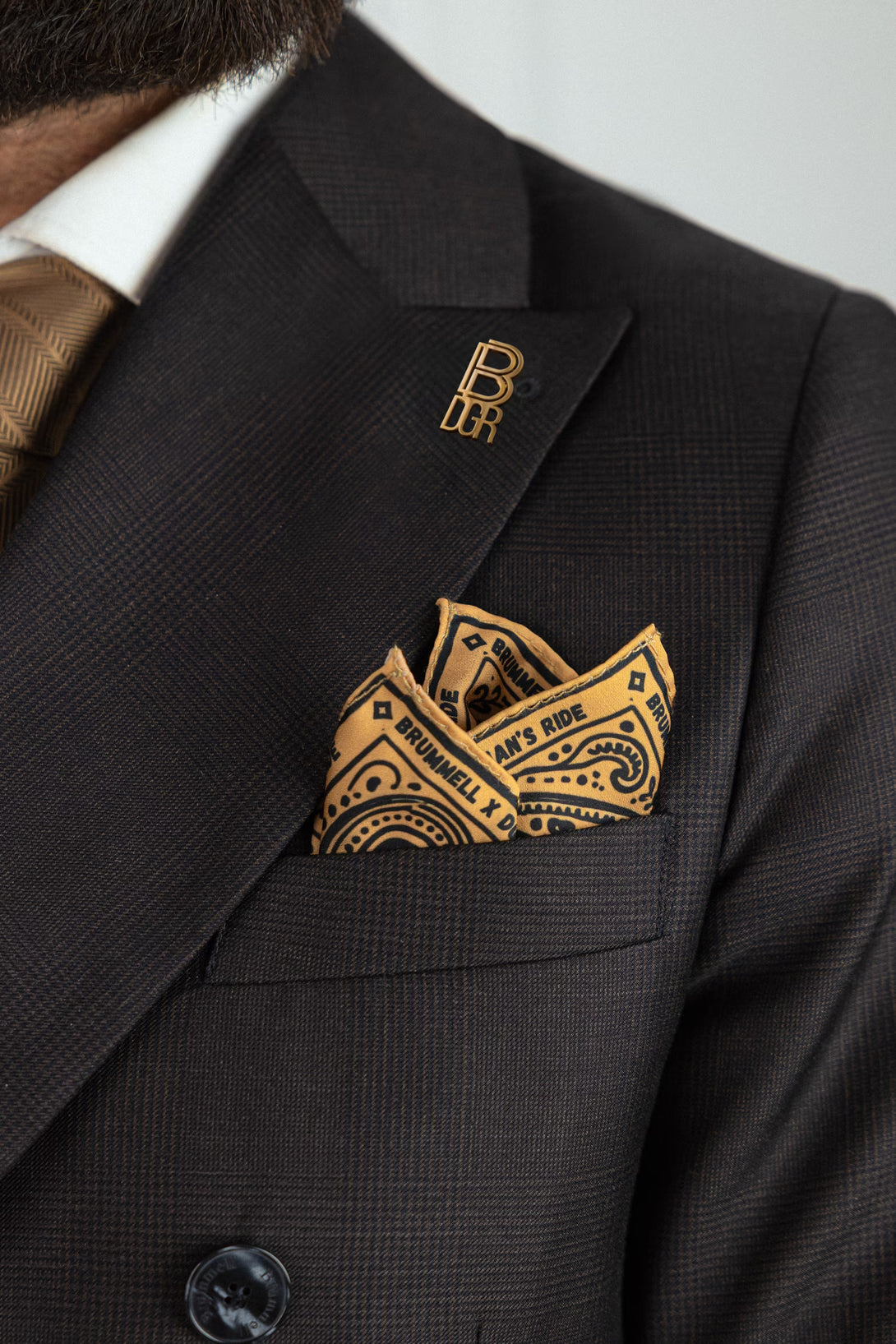 希少 SHIPS Bespoke Tailoring スーツ バルマーラム 50 Brummell x DGR Limited Edition Motorcycle Blazer 2026