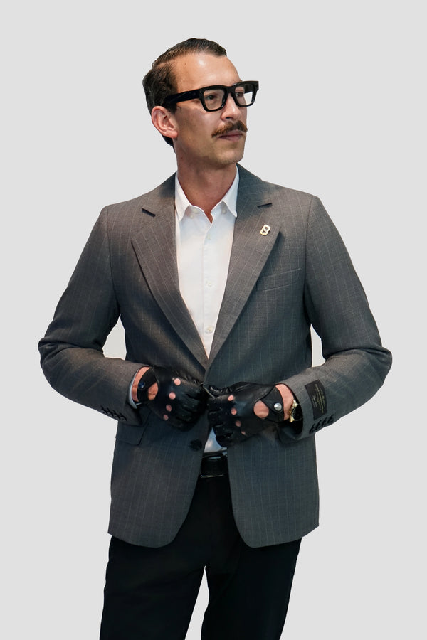 Gray Pinstripe Blazer (Limited Edition)