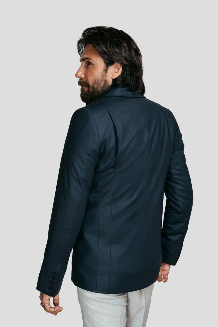 Product Photo of the Royal Navy Brummell Blazer From the Back  